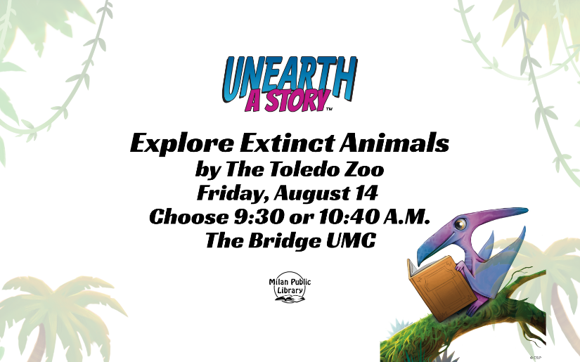 Explore Extinct Animals with The Toledo Zoo (Milan Public Library)